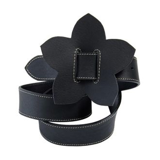 Bitte Kai Rand Cintur&oacute;n Reza Flower - Accessories - Mujer - Negro - 100 CM
