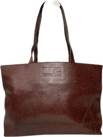Givenchy Pre-owned Tote Bags, female, Brown, Size: ONE SIZE Pre-owned Leather shoulder-bags