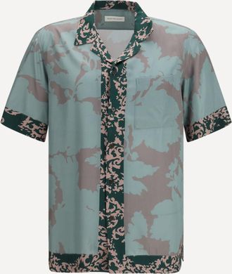 Dries Van Noten Camicia a maniche corte Carltone Man 48