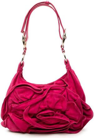 Saint Laurent Pre-owned Saint Laurent Suede Nadja Rose Shoulder Bag Ladies IYWQA3F28D7J5RN2