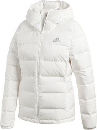 adidas (WMNS) adidas Helionic Hooded Jacket Asia Sizing White BQ1927