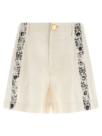 Alberta Ferretti Linen Bermuda Womens Shorts