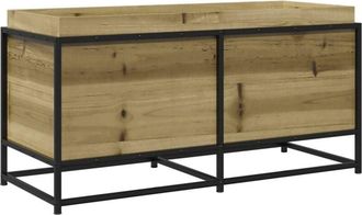 vidaXL Vidaxl - Jardinera De Madera De Pino Impregnada 100x40x50 Cm