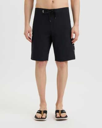 Salt Life Stealth Bomerz Microfiber Boardshort in Black at Nordstrom, Size 30
