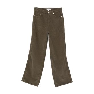 Birgitte Herskind Wide Trousers, female, Green, Size: XS Wide Jeans