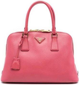 Prada Pre-owned Handbags, female, Pink, Size: ONE SIZE Pre-owned Vintage Handbag