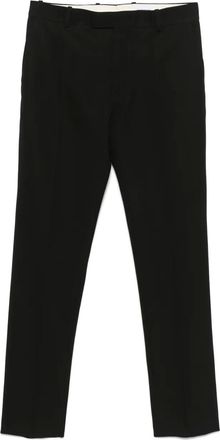 Alexander McQueen Pantaloni sartoriali a vita bassa - Nero