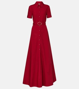 Roland Mouret Cotton poplin shirt dress