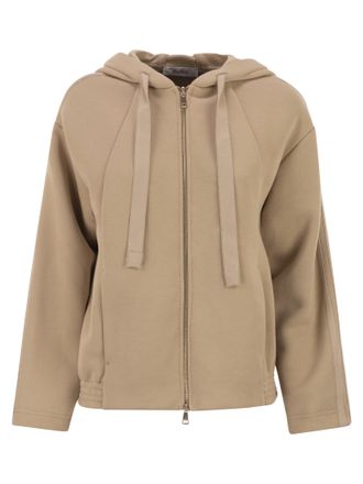 Max Mara Sudadera con capucha de algodón Maxmara Omelia
