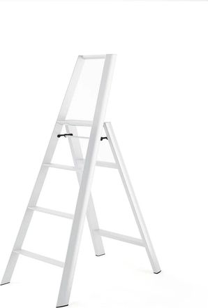 Metaphys Lucano 4 Step Trittleiter, weiss