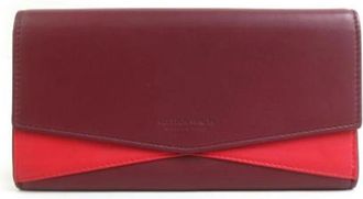 Bottega Veneta Pre-owned Leren Portemonnee - Dames - Vintage Accessoires - Rood - ONE Size - Leer - Vintage
