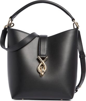 Furla Mianova Leather Bucket Bag in Nero at Nordstrom Rack