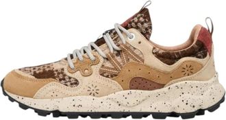 Flower Mountain Yamano Multi - Dames - Sneakers - Bruin - 37 EU - Wol - Schoenen