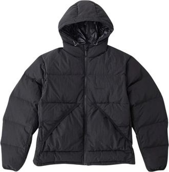 Gramicci Down Puffer Hooded Jacket - Heren - Winterjassen - Zwart - L - Nylon - Jassen