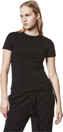Thom Krom W TS 580 T-shirt - Dames - T-shirts - Zwart - M - Katoen - Tops