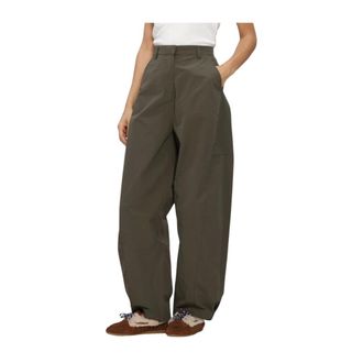 Catwalk Junkie Barrel Shaped Broeken - Dames - Broeken - Groen - Maat: S