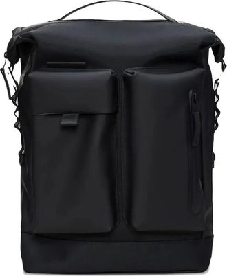 Rains Otaru pocket backpack - unisex - Polyester - One Size - Black