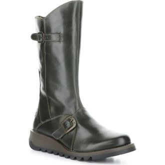 FLY London Mes Boot in 010 Diesel Rug at Nordstrom Rack, Size 10-10.5Us / 41Eu