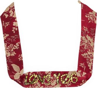 Red Valentino Haarband - Dames - Haaraccessoires - Rood - ONE Size - Polyester - Accessoires