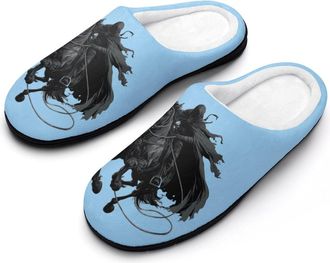 Generic Rodeosreapers-Souls Womens Slippers Warm House Slippers Indoor House Shoes with Anti-Skid Rubber Sole