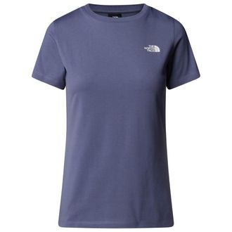 The North Face S/S Simple Dome Tee T-Shirt f&uuml;r Damen | blau