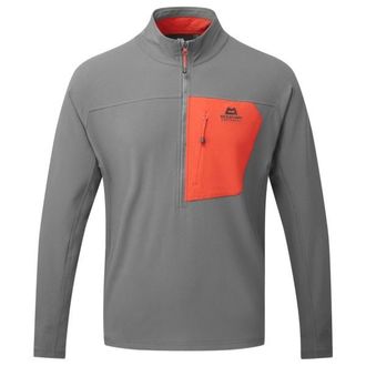 Mountain Equipment Arrow 1/4 Zip Softshelljacke f&uuml;r Herren | grau