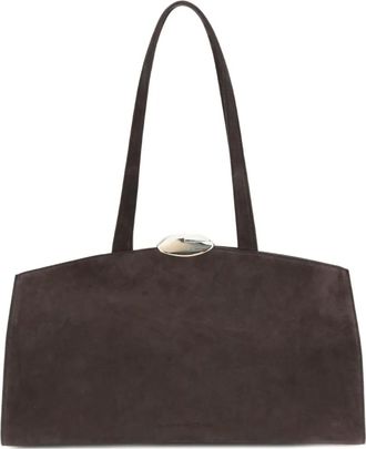 Benedetta Bruzziches Serena top handle shoulder bag - Brown