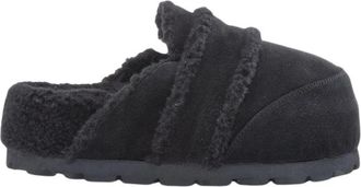 INUIKII Chunky Loafer Zwarte Schoenen - Dames - Slip ons - Zwart - 36 EU - Leer - Schoenen