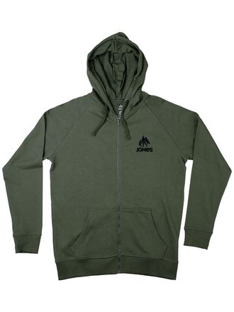 Jones Snowboards Truckee Sweatjacke gr&uuml;n