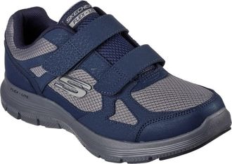 Skechers Flex Advantage 4.0 Fortner Navy Charcoal Adjustable Trainers Shoes (UK_Footwear_Size_System, Adult, Men, Numeric, Medium, Numeric_7)