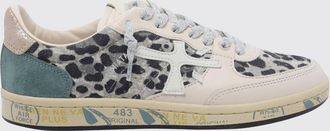 Premiata Sneakers Bskt Clad in pelle con borchie