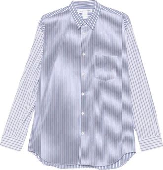 Comme Des Gar&ccedil;ons Woven Shirt - Heren - Casual Overhemden - Blauw - L - Overhemden