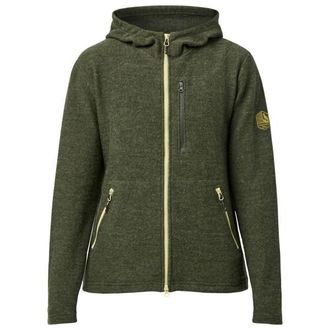 Ivanhoe of Sweden Tara Hood Wolljacke f&uuml;r Damen | oliv