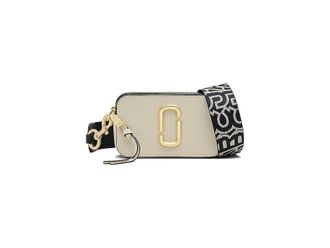 Marc Jacobs The Snapshot Cross Body Womens Handbags Cloud White/Multi, Leather