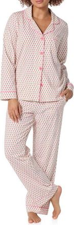 Bedhead Pajamas Stretch Cotton Jersey Pajamas in Blossom Geo at Nordstrom, Size X-Large