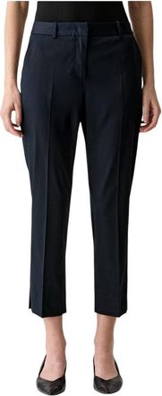 BOSS High-Waisted Trousers With Tapered Legs And Side Pockets