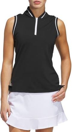 adidas Golf Ultimate 365 Sleeveless Golf Half Zip Top in Black at Nordstrom Rack, Size X-Small
