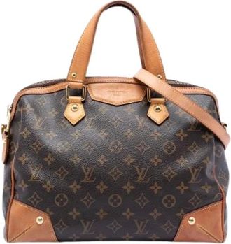 Louis Vuitton Pre-owned Handbags, female, Brown, Size: ONE SIZE Pre-owned Fabric Handbag