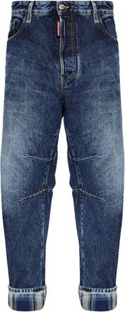 Dsquared2 Kawaii Jeans - Heren - Loose Fit Jeans - Blauw - 3XL - Katoen - Jeans
