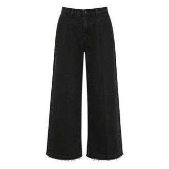People Kelly Wide Jeans - Jeans - Mujer - Negro - W26