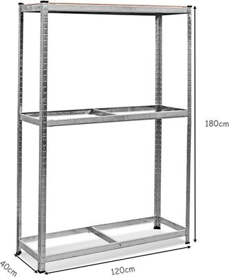 Costway Costway Soporte Para Neum&aacute;tico Soporte Para Llantas Metal En Taller Garaje 180x120x40cm