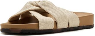 Rothy's The Twist Slides Womens Sandals Coconut : 10.5 M, Textile
