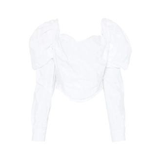 Vivienne Westwood Blouses, female, White, Size: XS Sunday Corset Top
