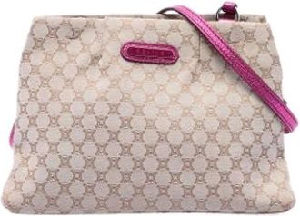 Celine Borsa a tracolla vintage in tela Pre-owned - - Pre-owned - Donna - Beige - ONE SIZE