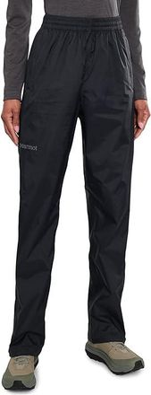 Marmot Precip Evo Full Zip Pants Long Womens Clothing Black : XS 33, Polyester