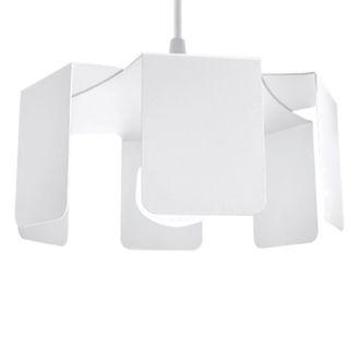 Sollux Lighting L&aacute;mpara de techo blanco acero alt. 110 cm