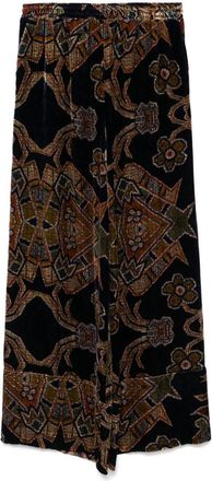 Pierre-Louis Mascia Pierre Louis Mascia Womens Silk Printed Trousers