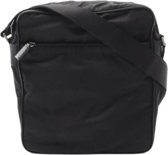 Prada Pre-owned Cross Body Bags, female, Black, Size: ONE SIZE Pre-owned Vintage Cross Body Bag