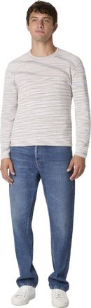 Missoni Ribbed Crew-neck Flamed Cotton Pullover in Multicoloured at Nordstrom, Size 54 It