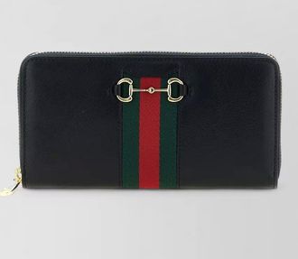 Gucci leather clutch bag